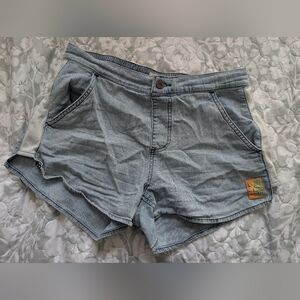 Women's Court Jorts Volley White - L